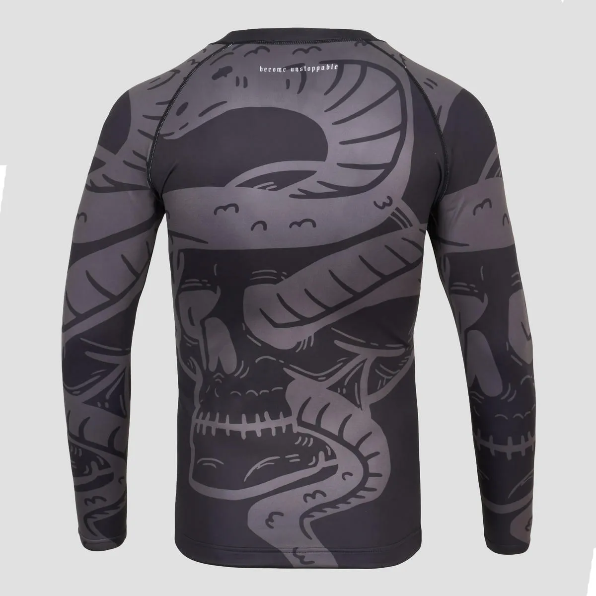 Fumetsu Snake Eyes Long Sleeve Rash Guard Black