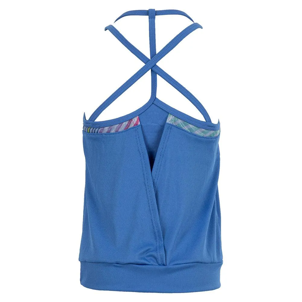 Girls' Sheer Genius Bralette Tennis Tank Bluemarine