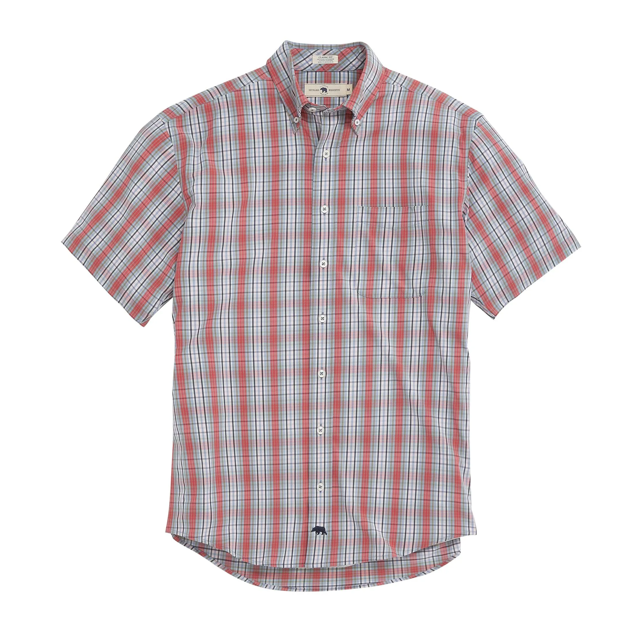 Gulls Performance Short Sleeve Button Down
