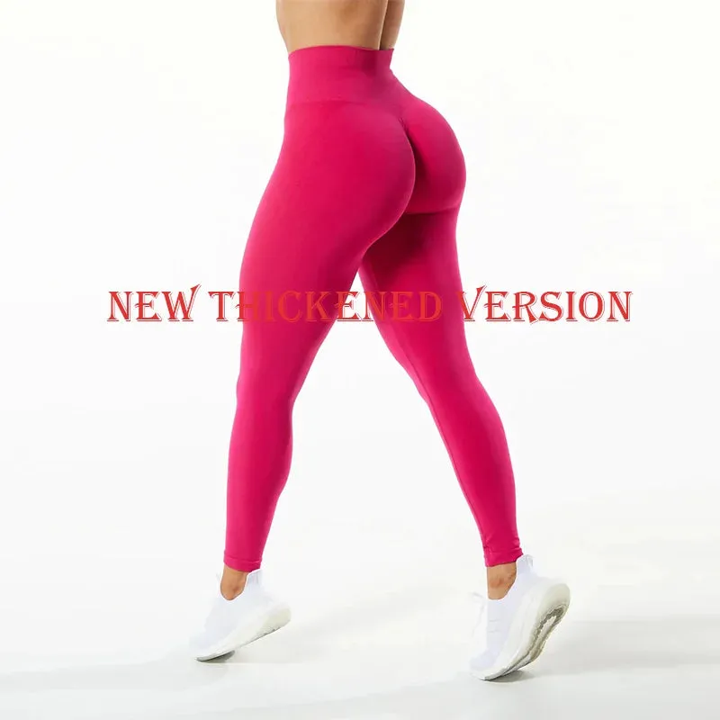 High Waist Seamless Push Up Leggings