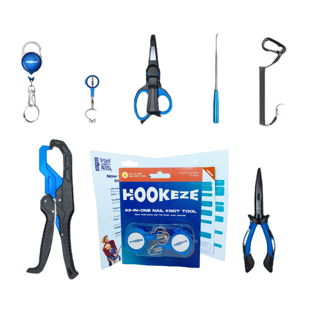 HookEze 7pc Fishing Tool Kit