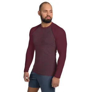 Humble Sportswear™ Men's Pattens Red Rash Guard