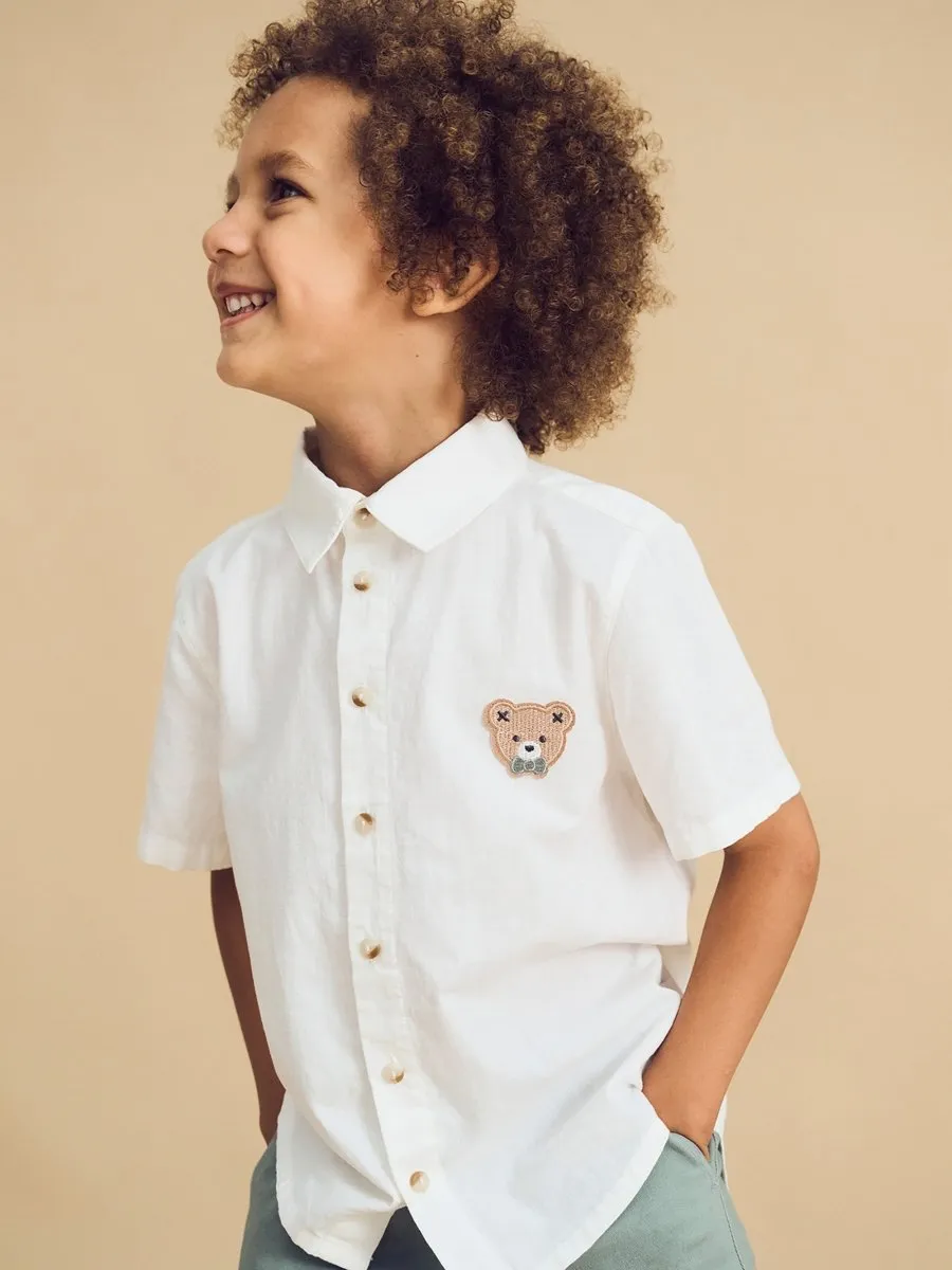 HUXBEAR SIGNATURE BUTTON DOWN TOP