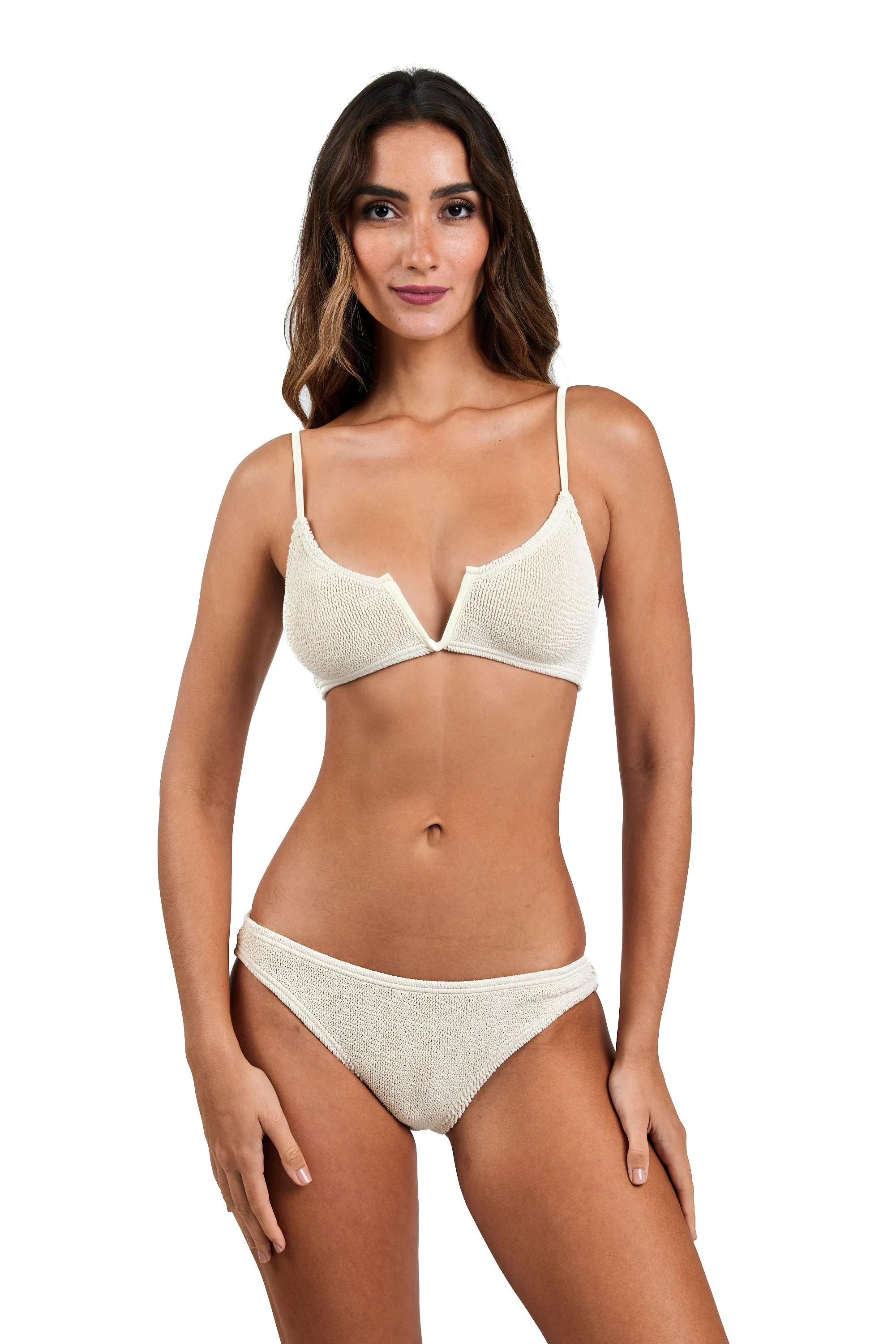 Ibiza V-Cut String Straps One Size Bikini TOP ONLY