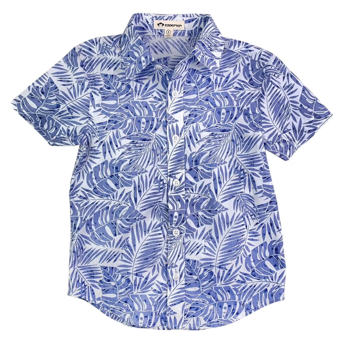 LEAVES DAY PARTY BUTTON DOWN TOP
