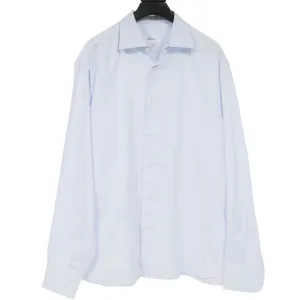 Light Sky Blue F-Light Button Down Shirt