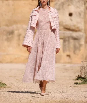Long Sleeve Jacket & Lace Dress