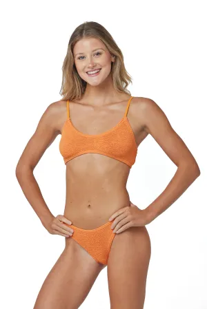 Maldives Spaghetti Straps One Size Bikini TOP ONLY (Orange)
