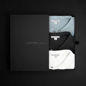 Men's Classic Polo Gift Set - Black/Azure/White