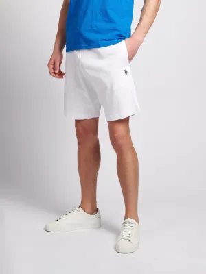 Mens Jersey Shorts in Bright White