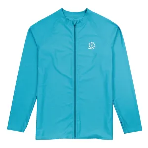 Men's Long Sleeve Rash Guard | “Scuba Blue”