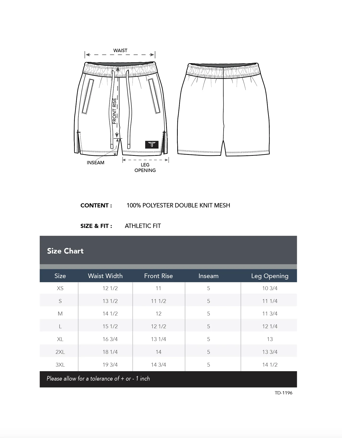 Mesh Training Short (5" Inseam) - Popsicle