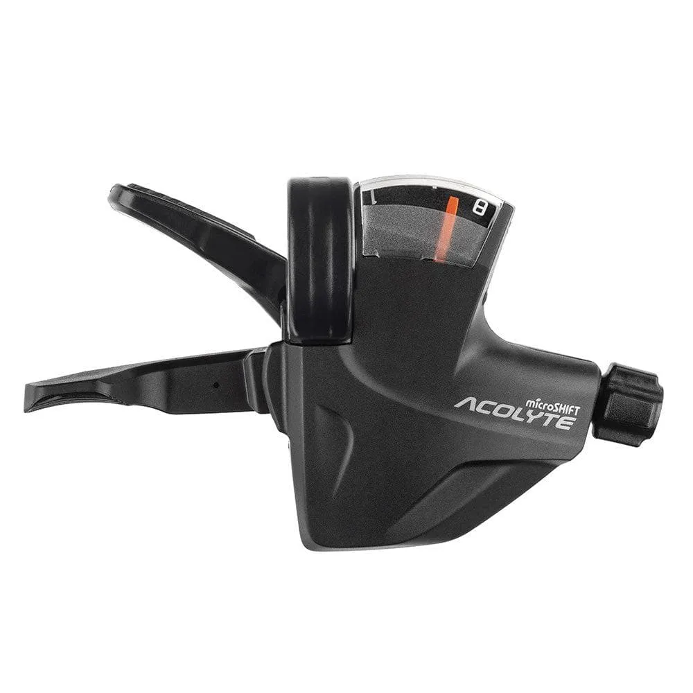 MicroSHIFT Acolyte Short Reach Shifter 8sp Gear Levers / Shifter Black