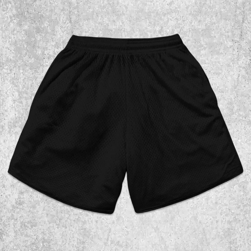 Money Graphic Mesh Shorts
