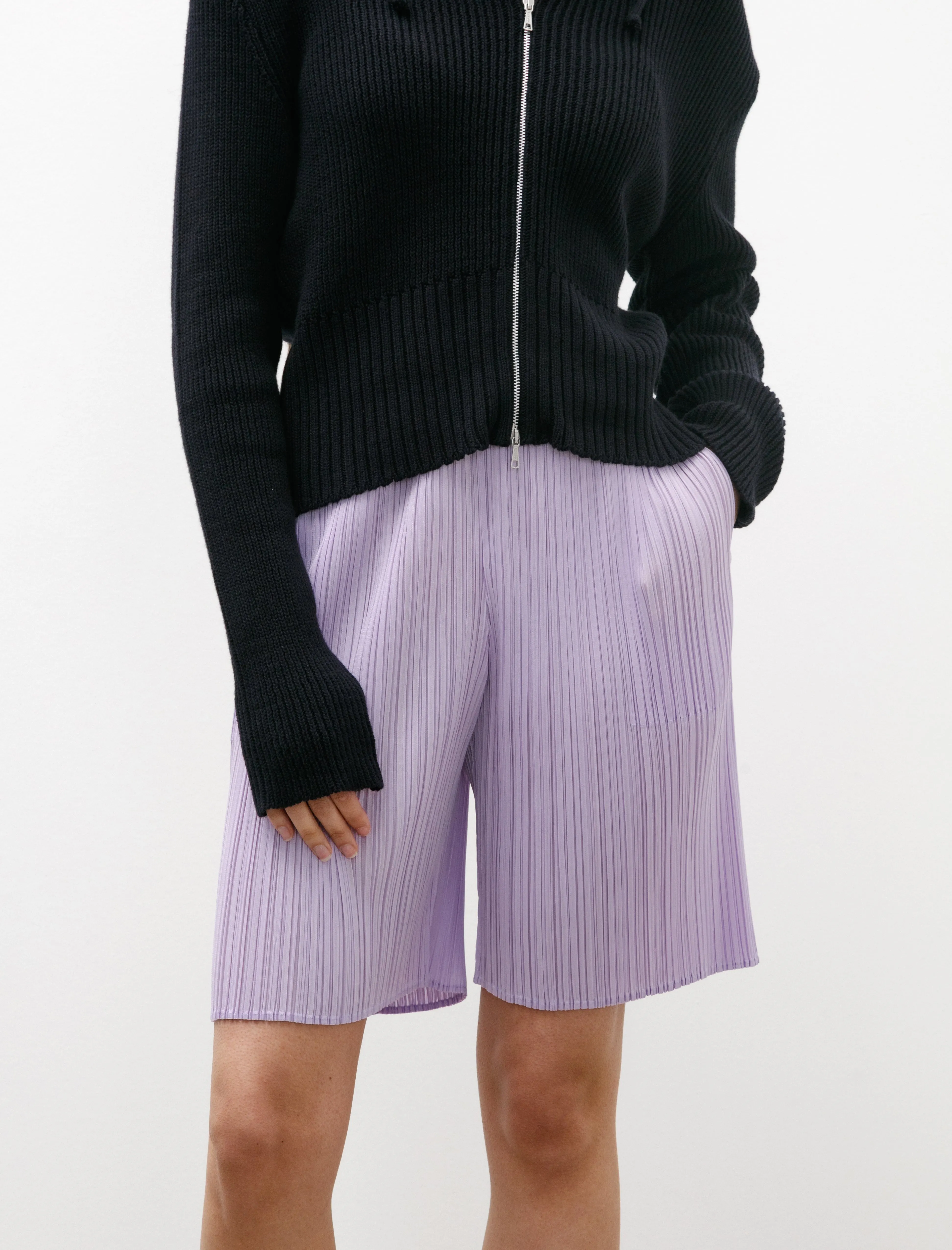 Monthly Colours Pleats Shorts Purple Onion