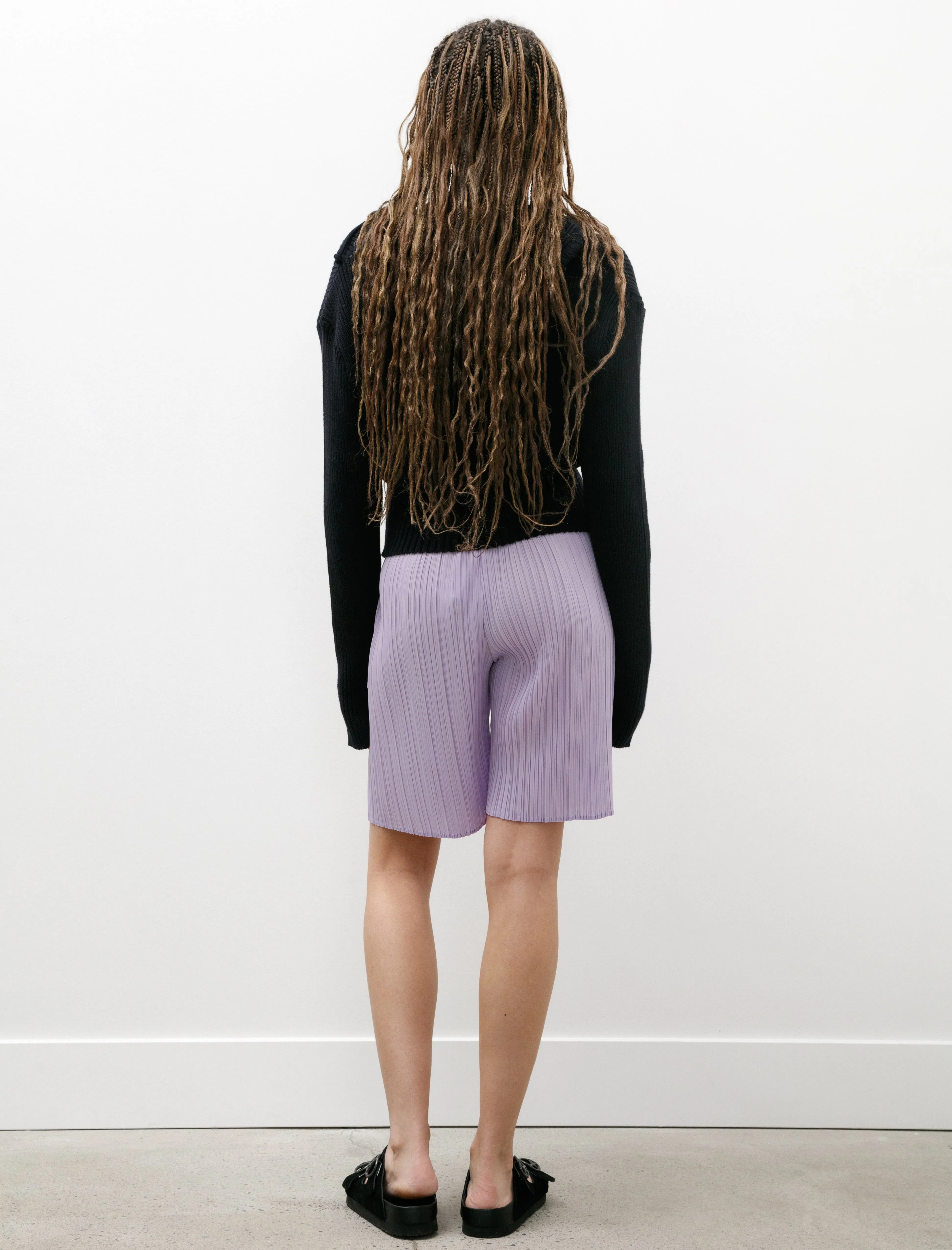 Monthly Colours Pleats Shorts Purple Onion