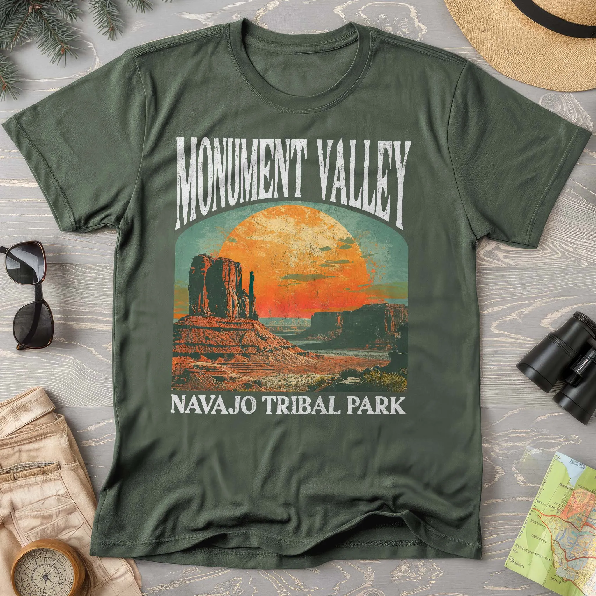 Monument Valley Arizona "Big and Bold" Comfort Colors T-Shirt
