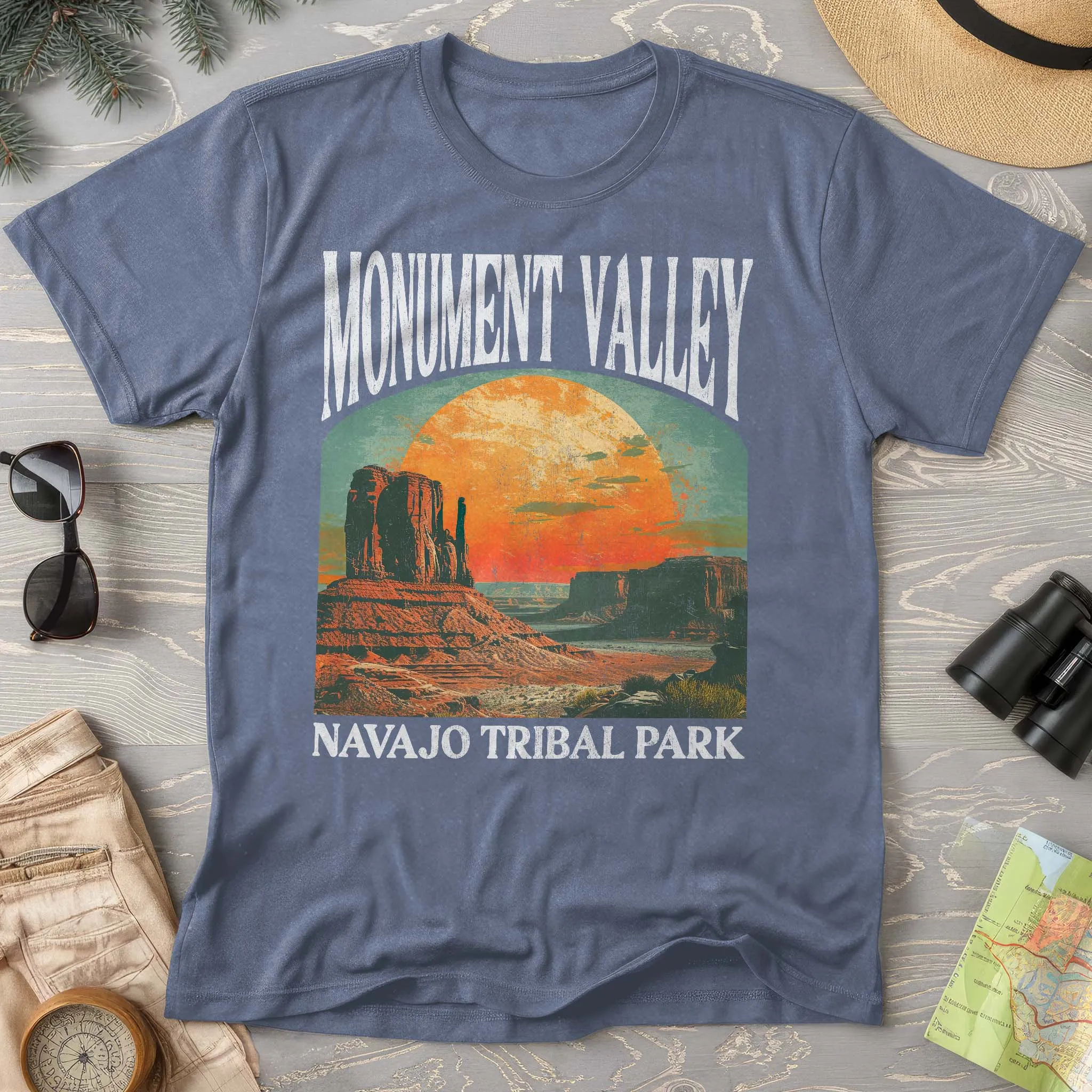 Monument Valley Arizona "Big and Bold" Comfort Colors T-Shirt