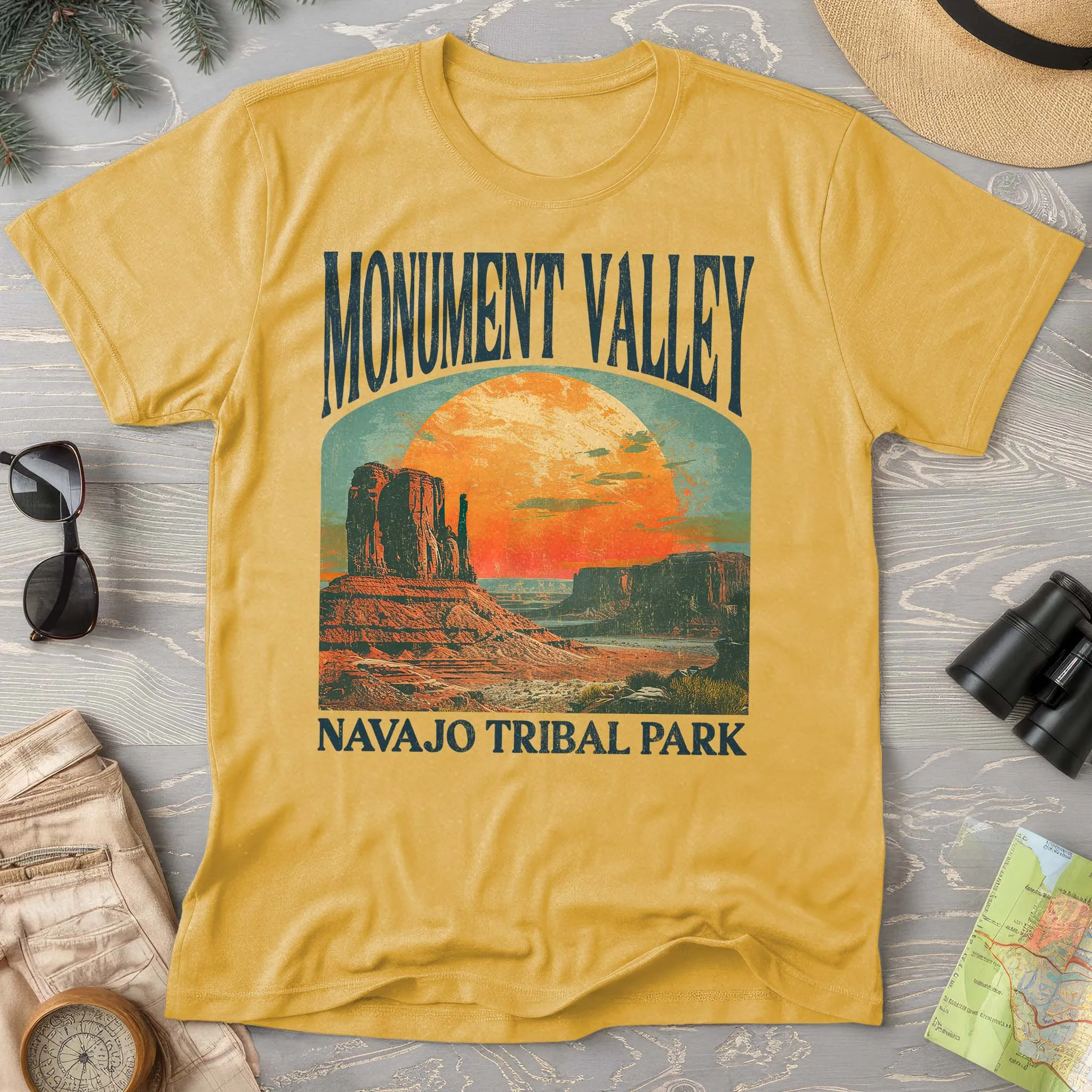 Monument Valley Arizona "Big and Bold" Comfort Colors T-Shirt