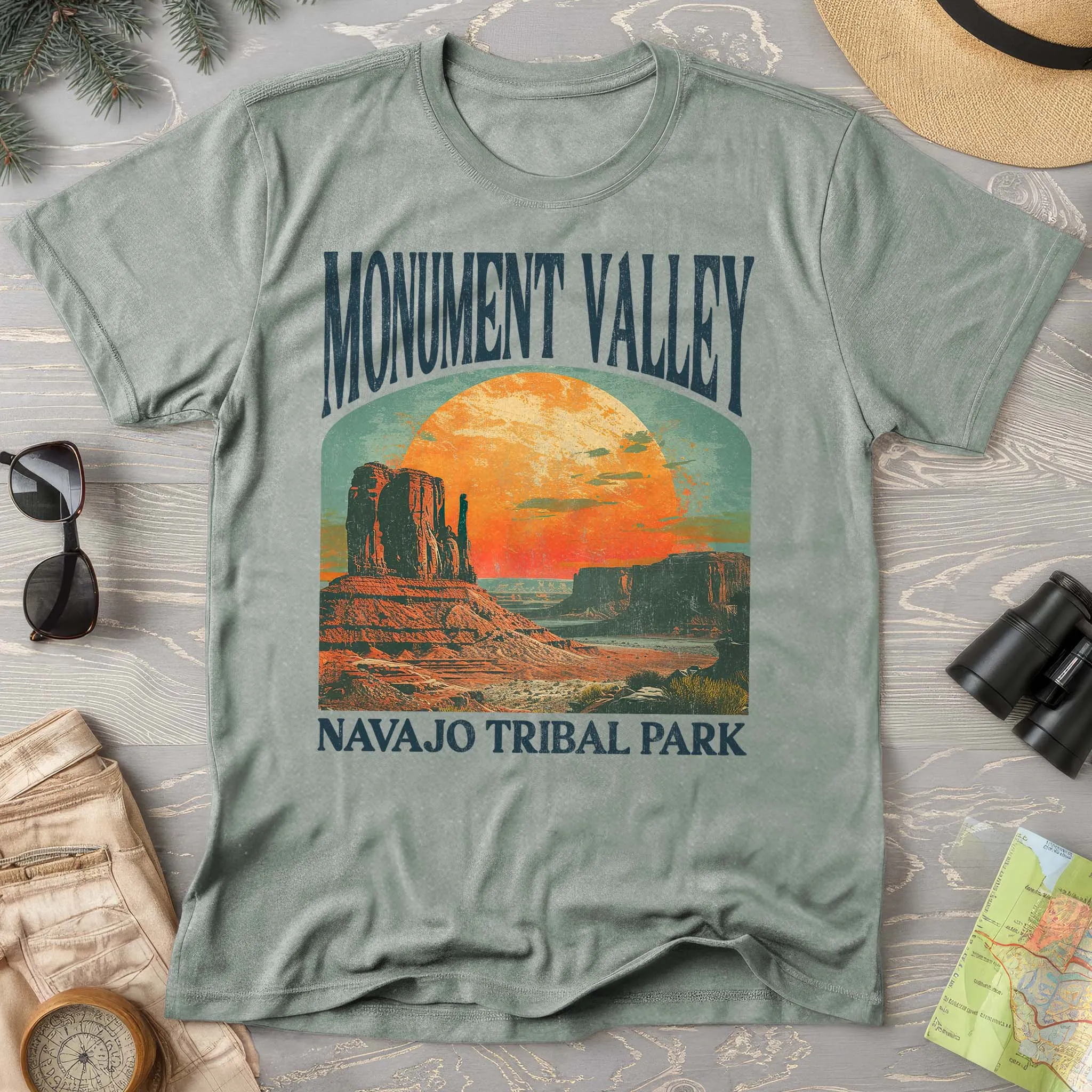 Monument Valley Arizona "Big and Bold" Comfort Colors T-Shirt