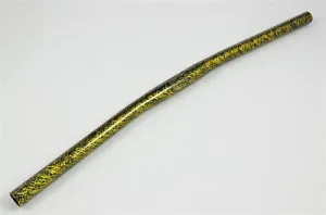 MTB,FIXIE BIKE HANDLEBAR IN EXCLUSIVE GRAFFITI GOLD PAINT FINISH MASSIVE DISCOUN