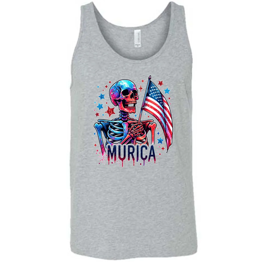 Murica Skeleton Shirt Unisex