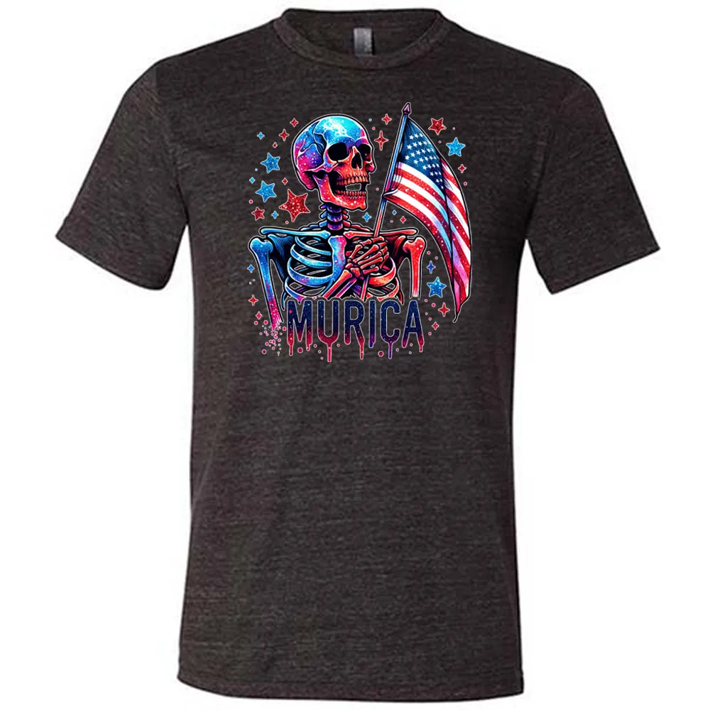 Murica Skeleton Shirt Unisex