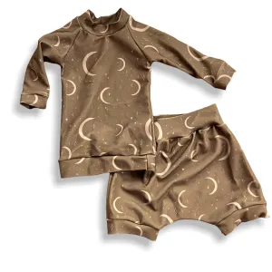 Mustard Moons Rashguard SET (top and bottom)