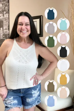 Naomi Knit Tank | 11 colors |