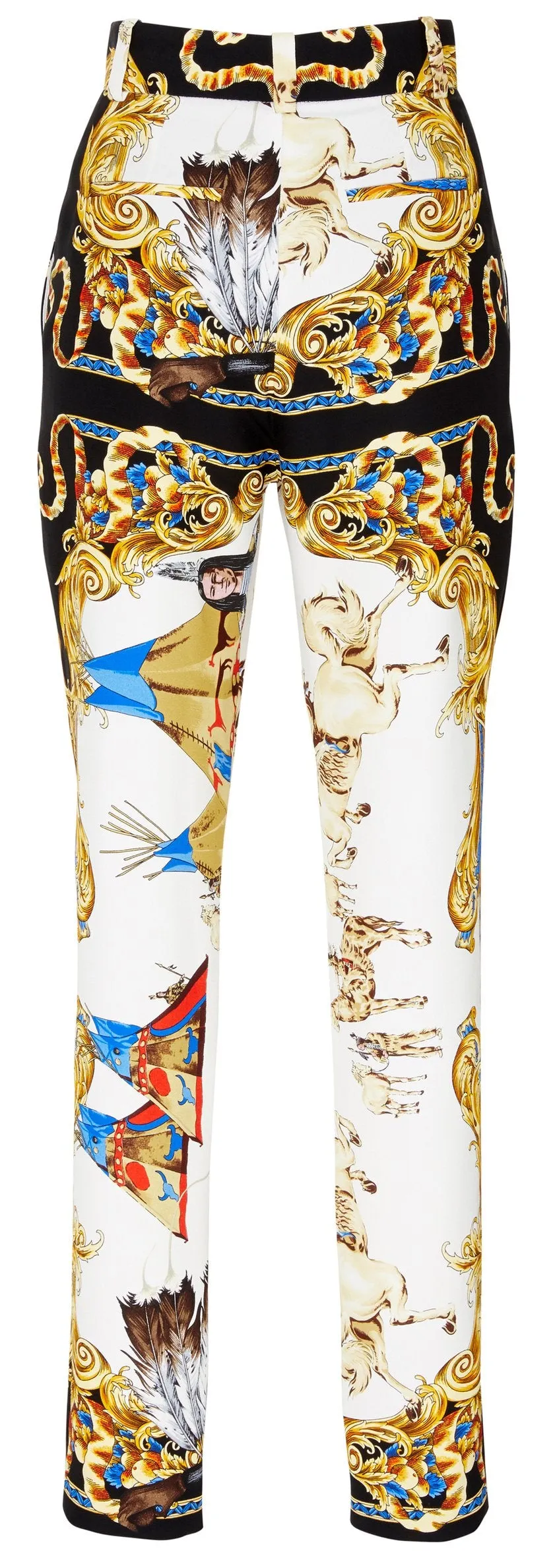 Native Print Blazer and Pant Set