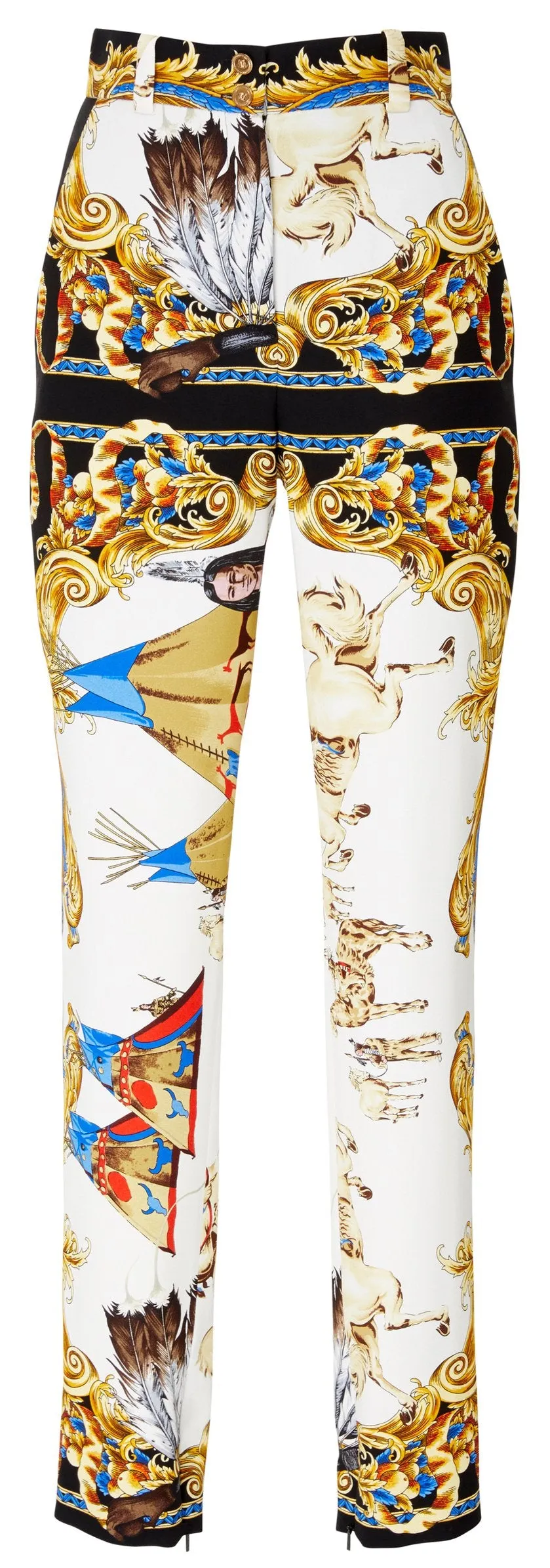 Native Print Blazer and Pant Set