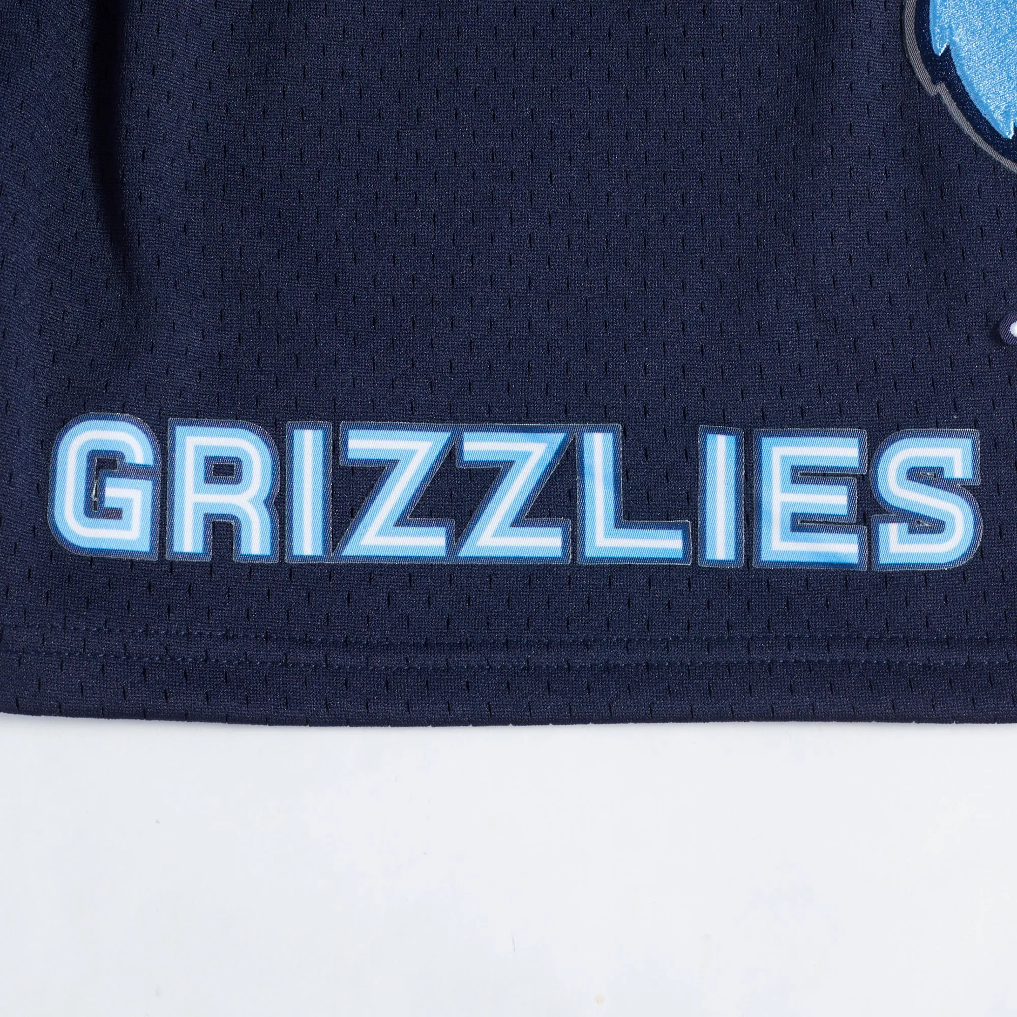 NBA MEMPHIS GRIZZLIES JA MORANT #12 MEN'S MESH SHORT (MIDNIGHT NAVY)