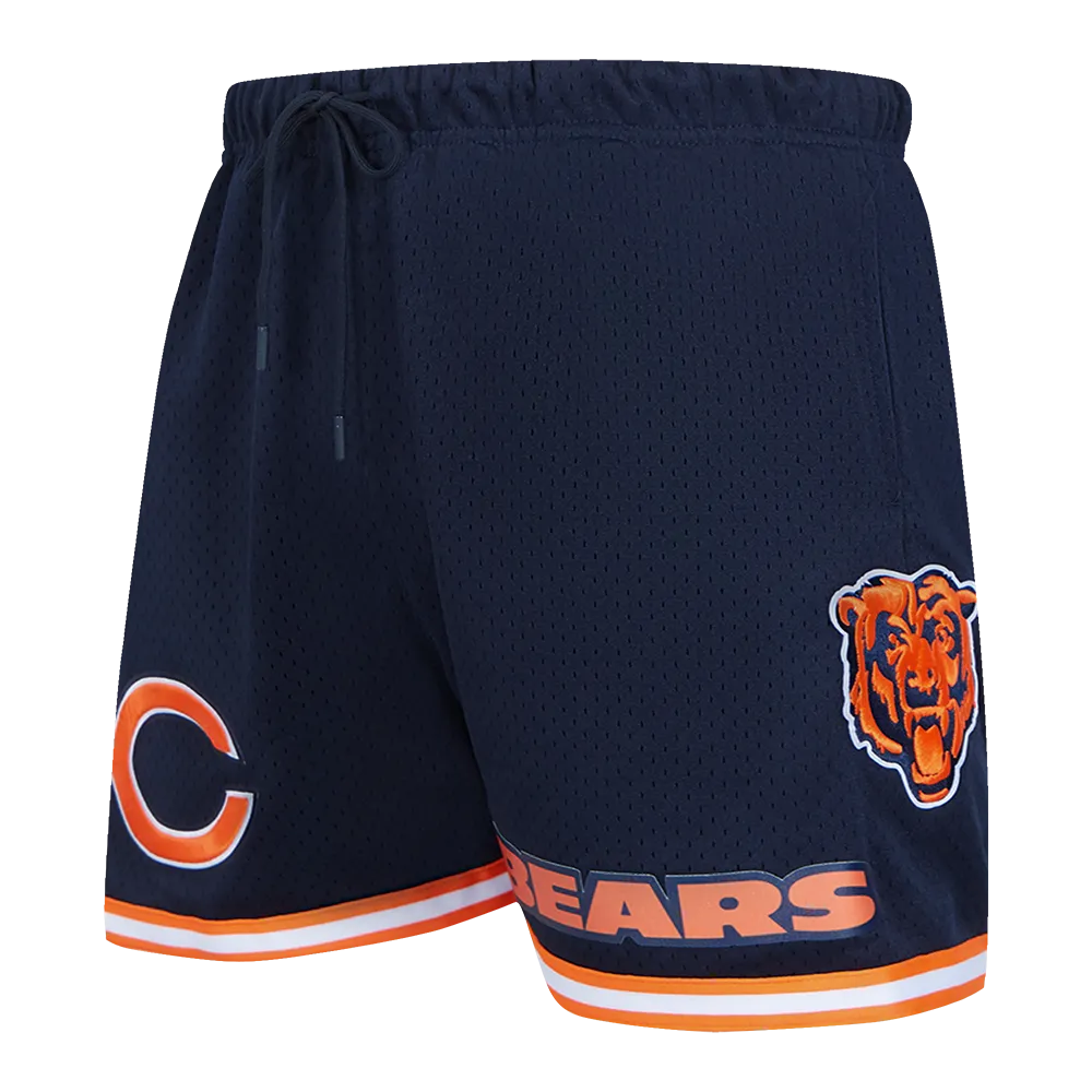 NFL CHICAGO BEARS MESH SHORT (MIDNIGHT NAVY/ORANGE)