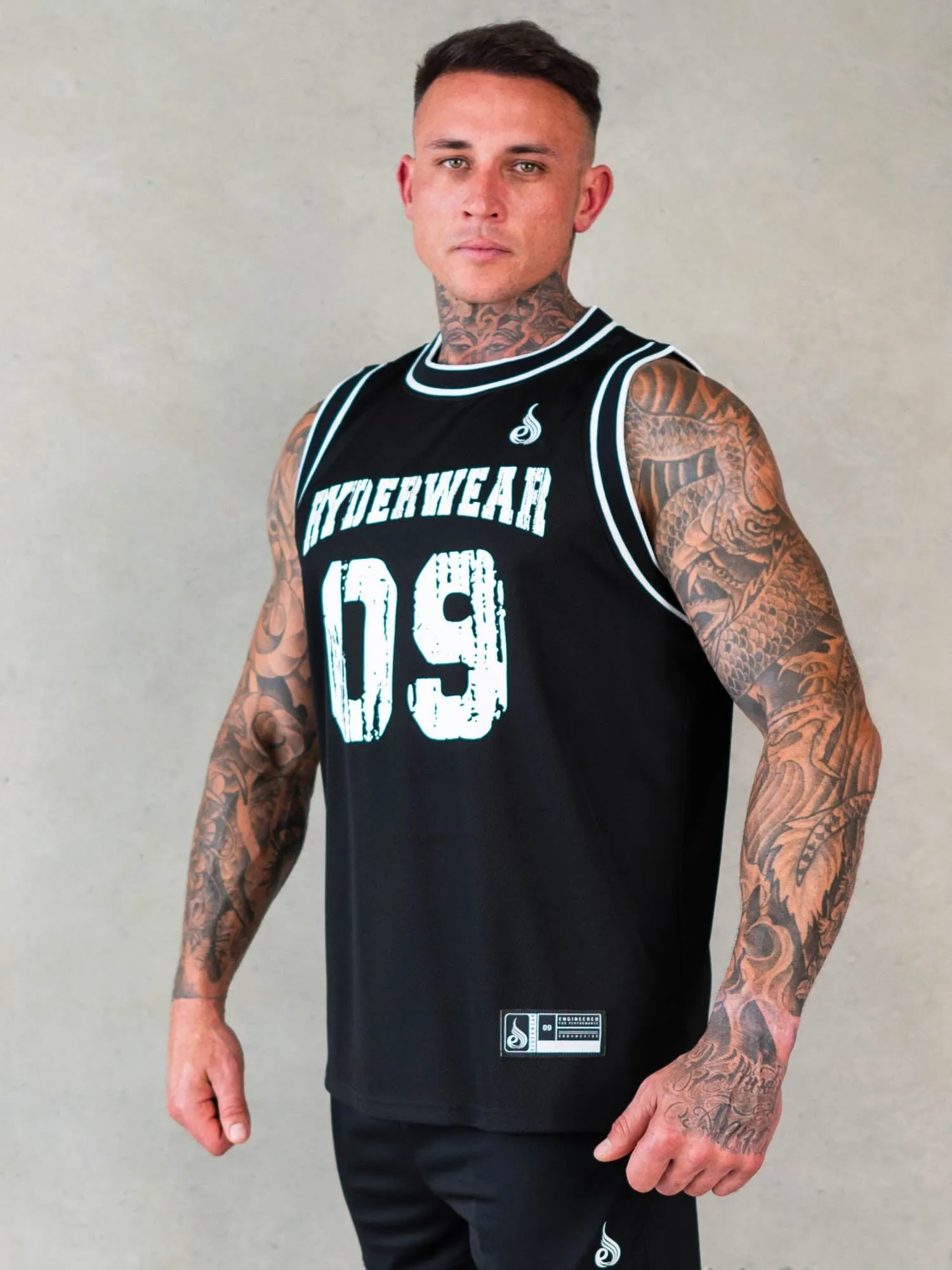 Octane Mesh Jersey - Black
