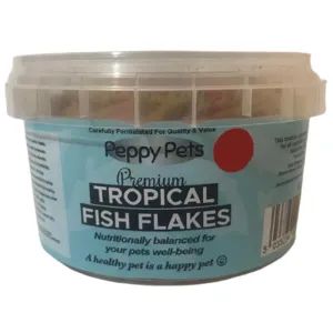 Peppy Pets Tropical Fish Flakes Fish Food 500ml - Case of 10