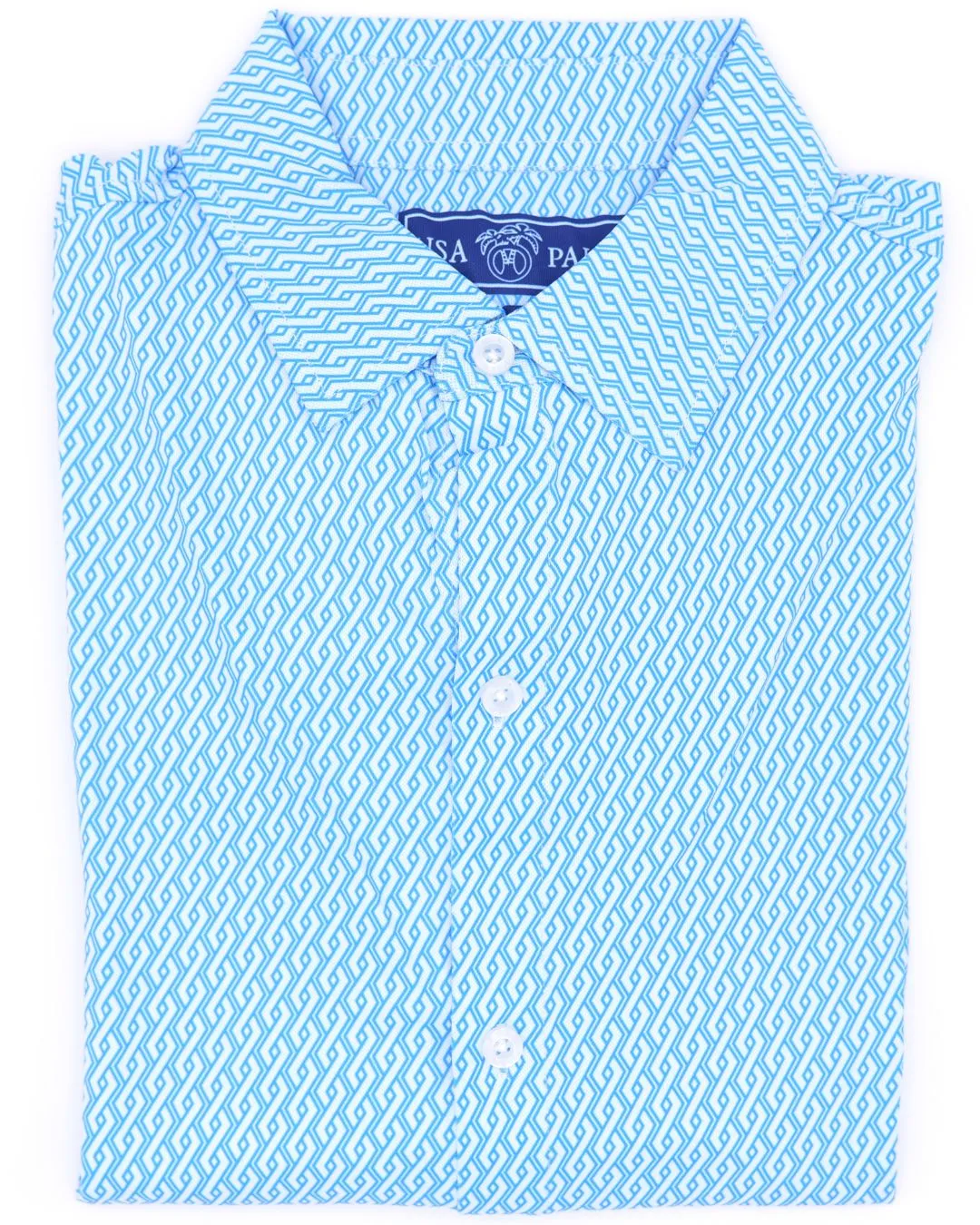 Pique Stretch Button Up Long Sleeves - Final Sale