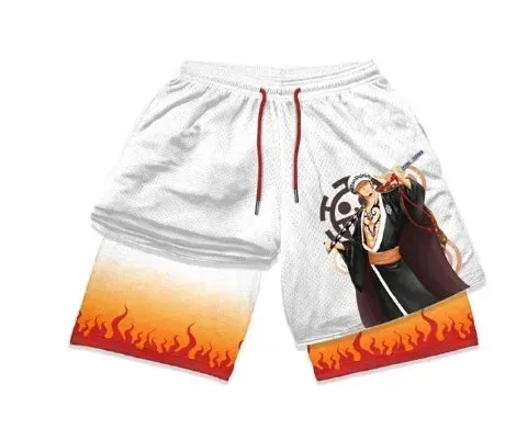 Pirate King Mesh Gym Shorts