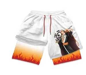 Pirate King Mesh Gym Shorts