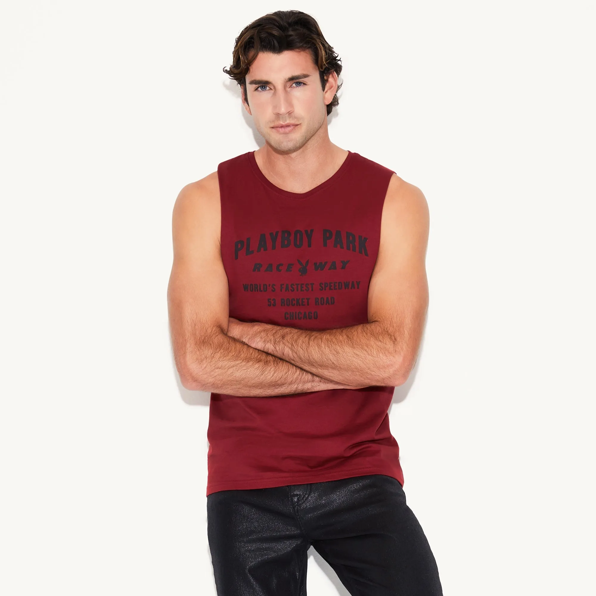 Playboy Raceway Muscle Tank