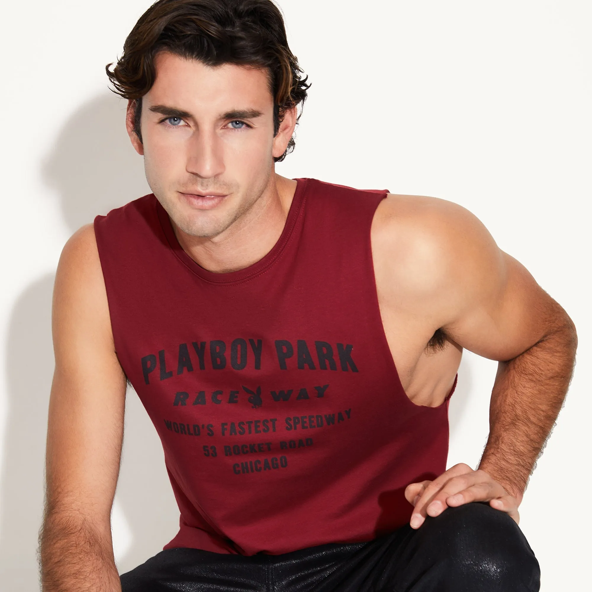 Playboy Raceway Muscle Tank
