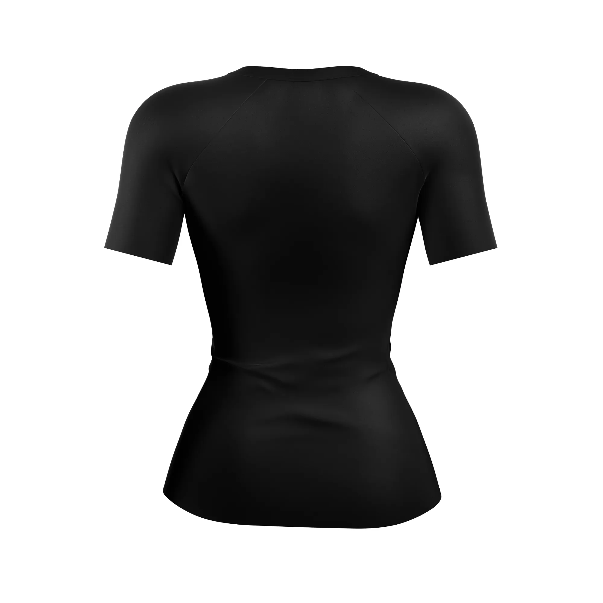 Premium Black Women's BJJ Rash Guard
