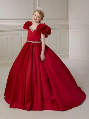 Puff Sleeve Girls Ballgown |