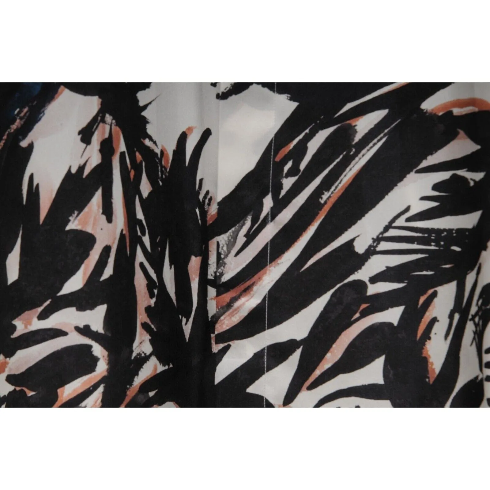 Raymond Pettibon Mona Lisa  Bowling Shirt Medium IT 41 White Silk Button