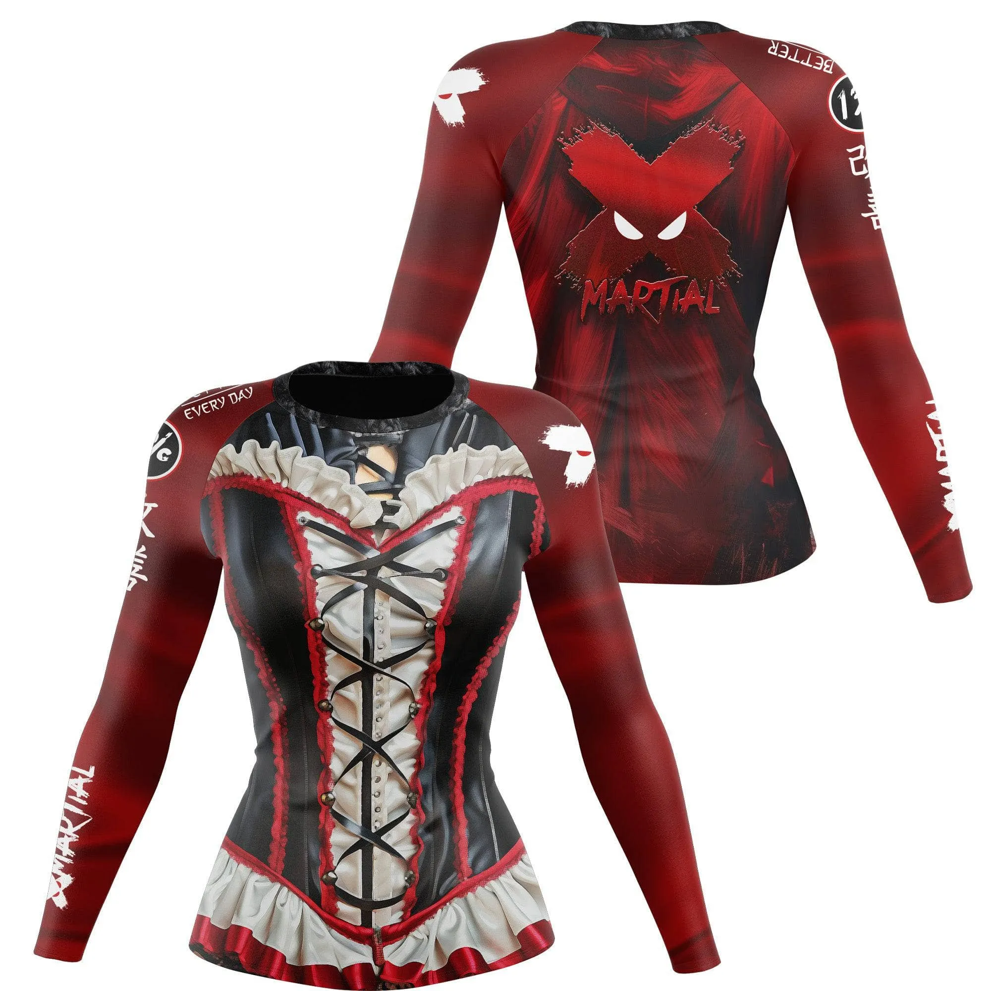 Red Riding Hood Women's BJJ Rash Guard