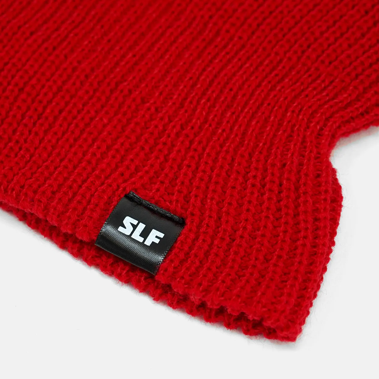 Red Web Pattern Ski Mask