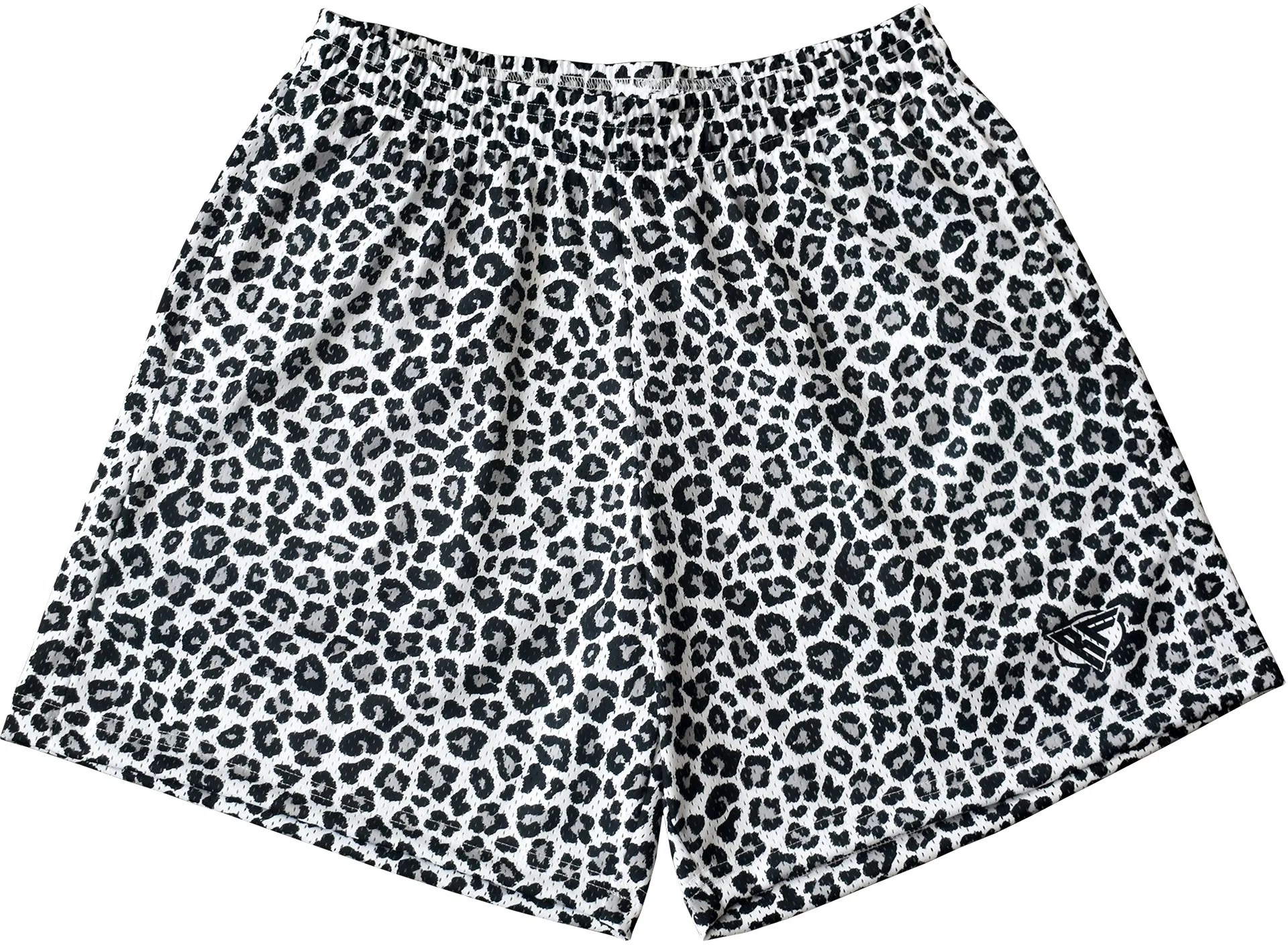 RF Mesh Cheetah Shorts - White