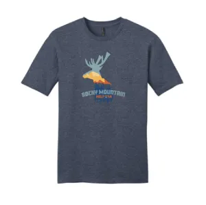 Rocky Mountain Half & 5K Large Elk Men's T-Shirt