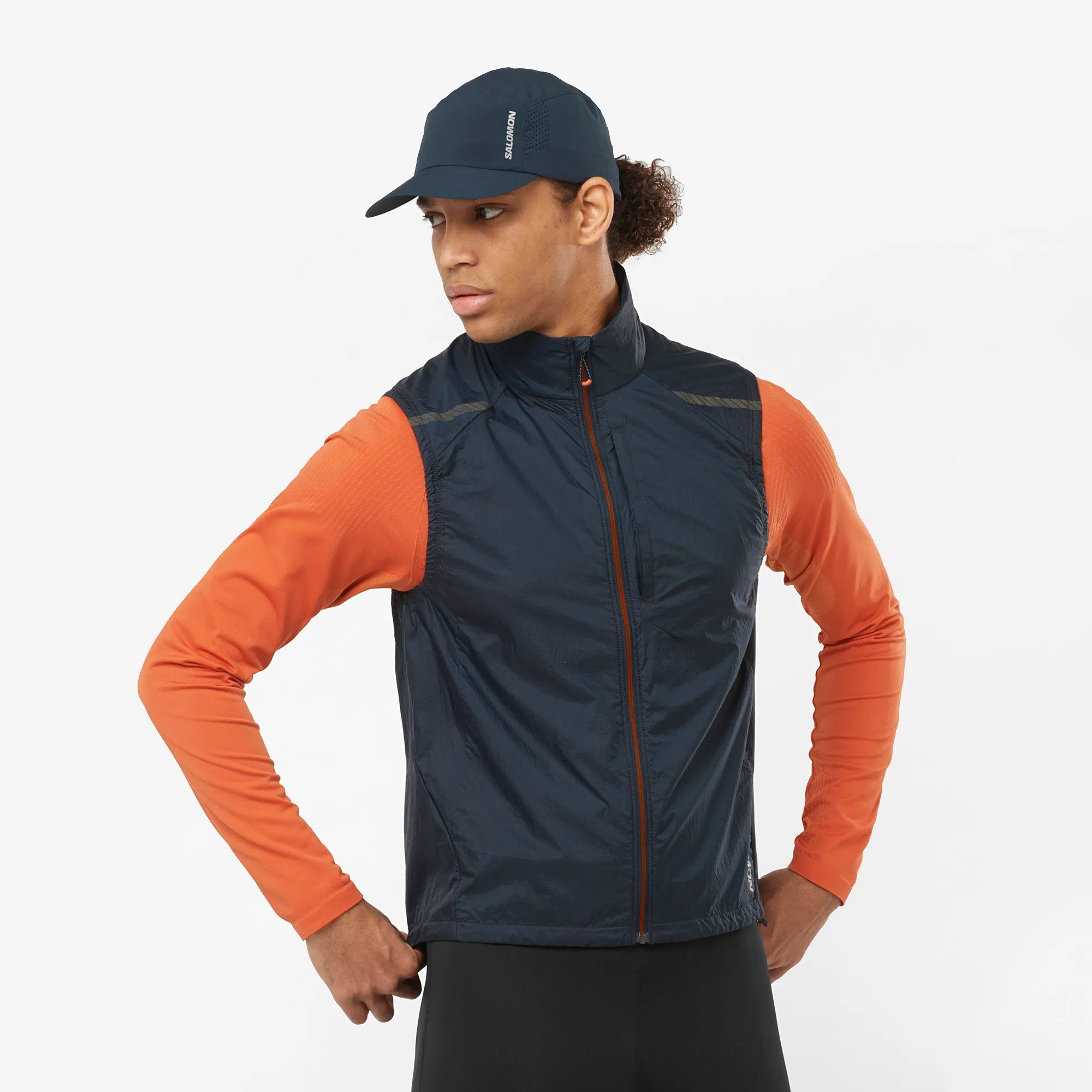 Salomon Men&#x27;s Sense Flow Vest Carbon/Carbon | Buy Salomon Men&#x27;s Sense Flow Vest Carbon/Carbon here | Outnorth