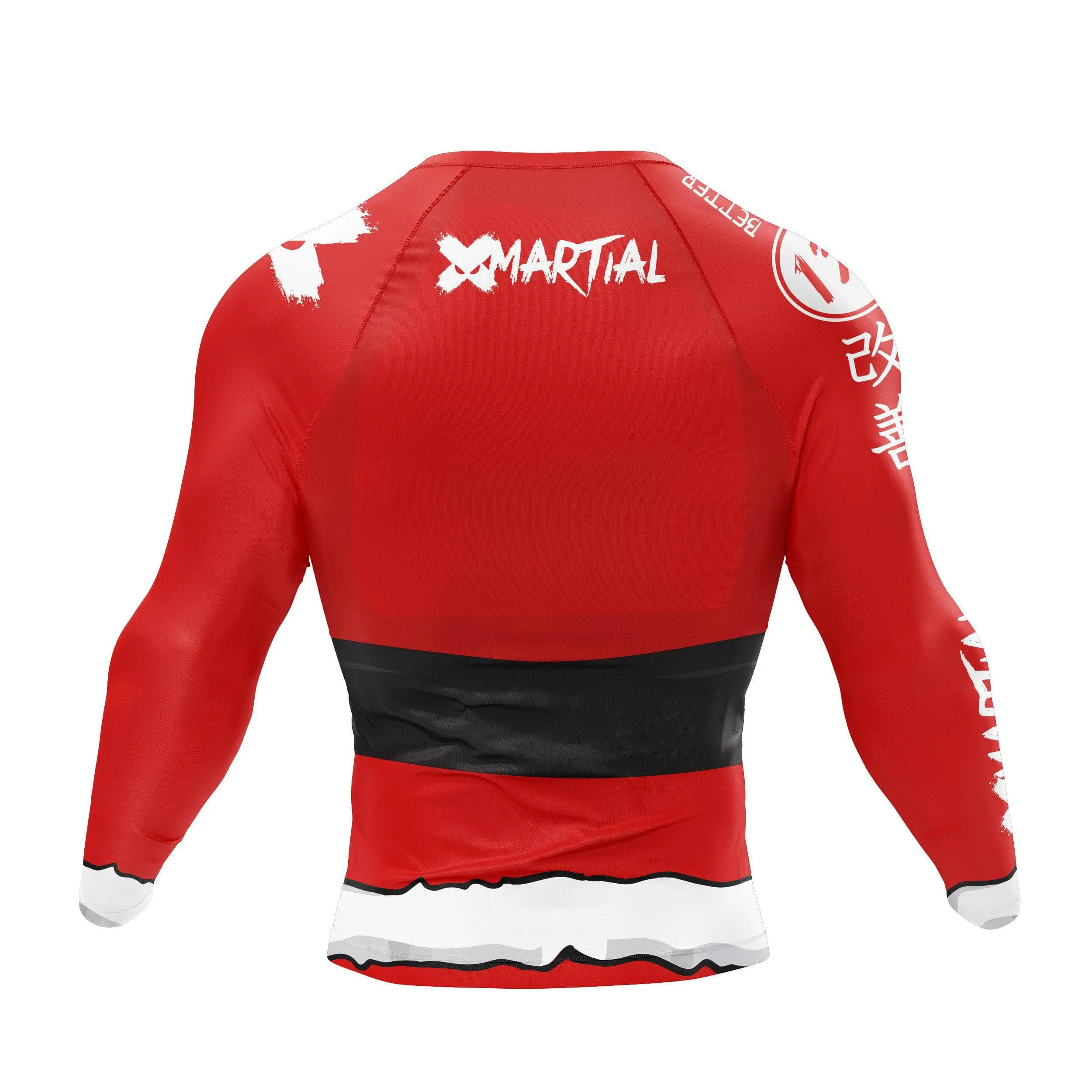 Santa Claus BJJ Rash Guard