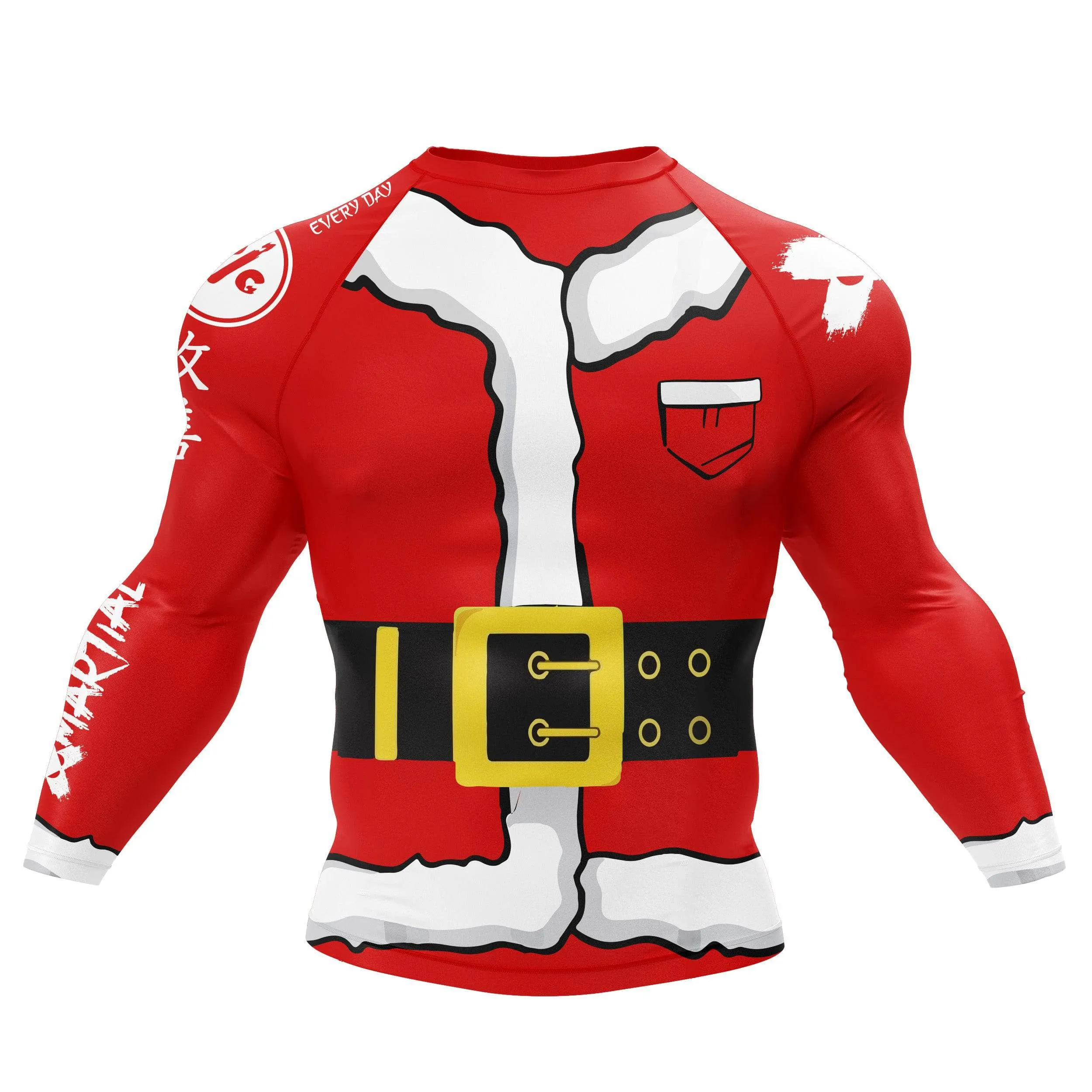 Santa Claus BJJ Rash Guard